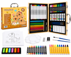 Kit de Dessin Enfant Capybara 82 Pièces – Coffret Créatif Complet pour Enfants