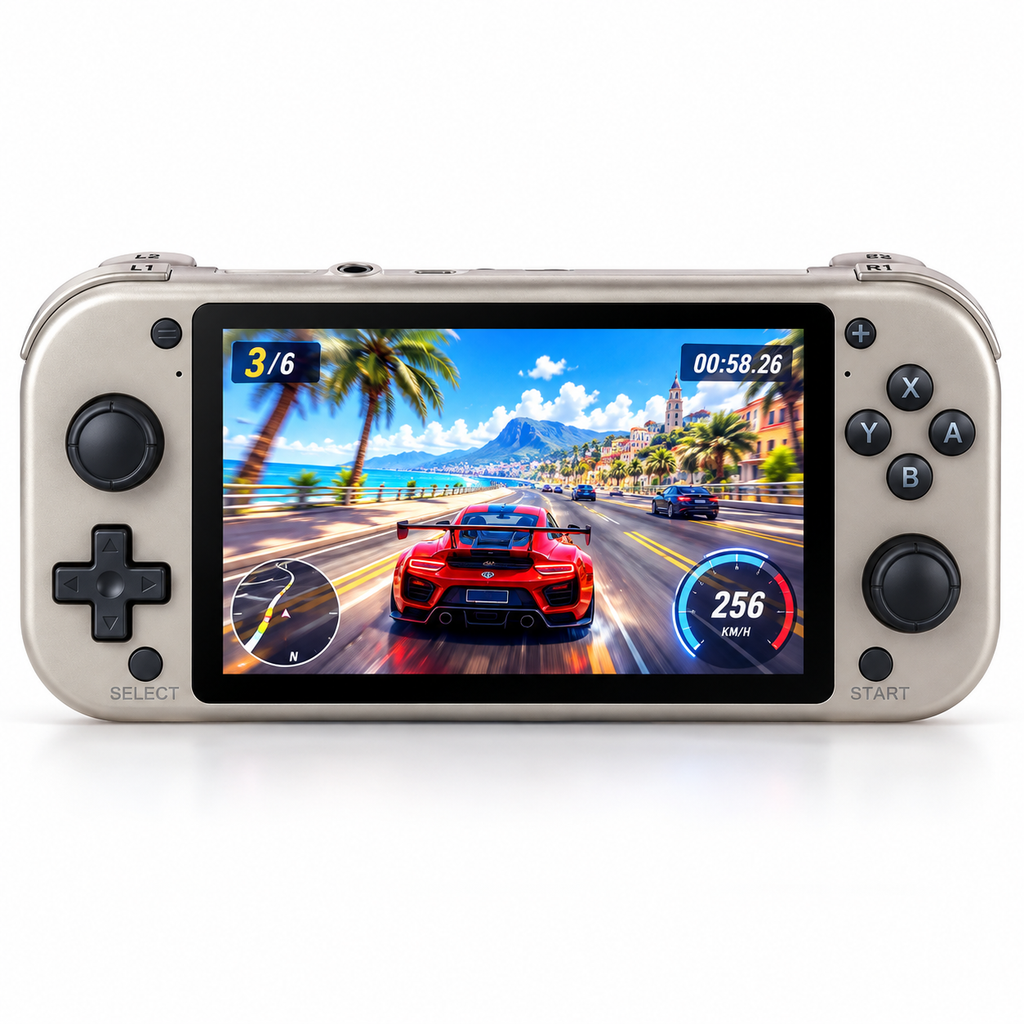 Console de Jeu Portable M17 – Écran IPS 4,3" – 64 Go – Jeux Rétro
