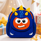 Sac à Dos Enfant Dinosaure Milai Duo - Bleu Roi & Orange – Léger et Compact pour la Maternelle