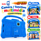 Tablette Enfant BéBé-TAB SPEED 7" – Android – 8 Go + 512 Go – 5G Dual SIM