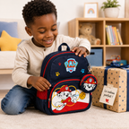 Sac à Dos Enfant Paw Patrol Marshall - Bleu Marine avec Petite Trousse – Modèle maternelle et CP1