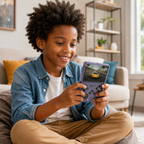 Console de Jeu Portable R36S 64 Go – Écran Couleur, Système Linux et Jeux Rétro