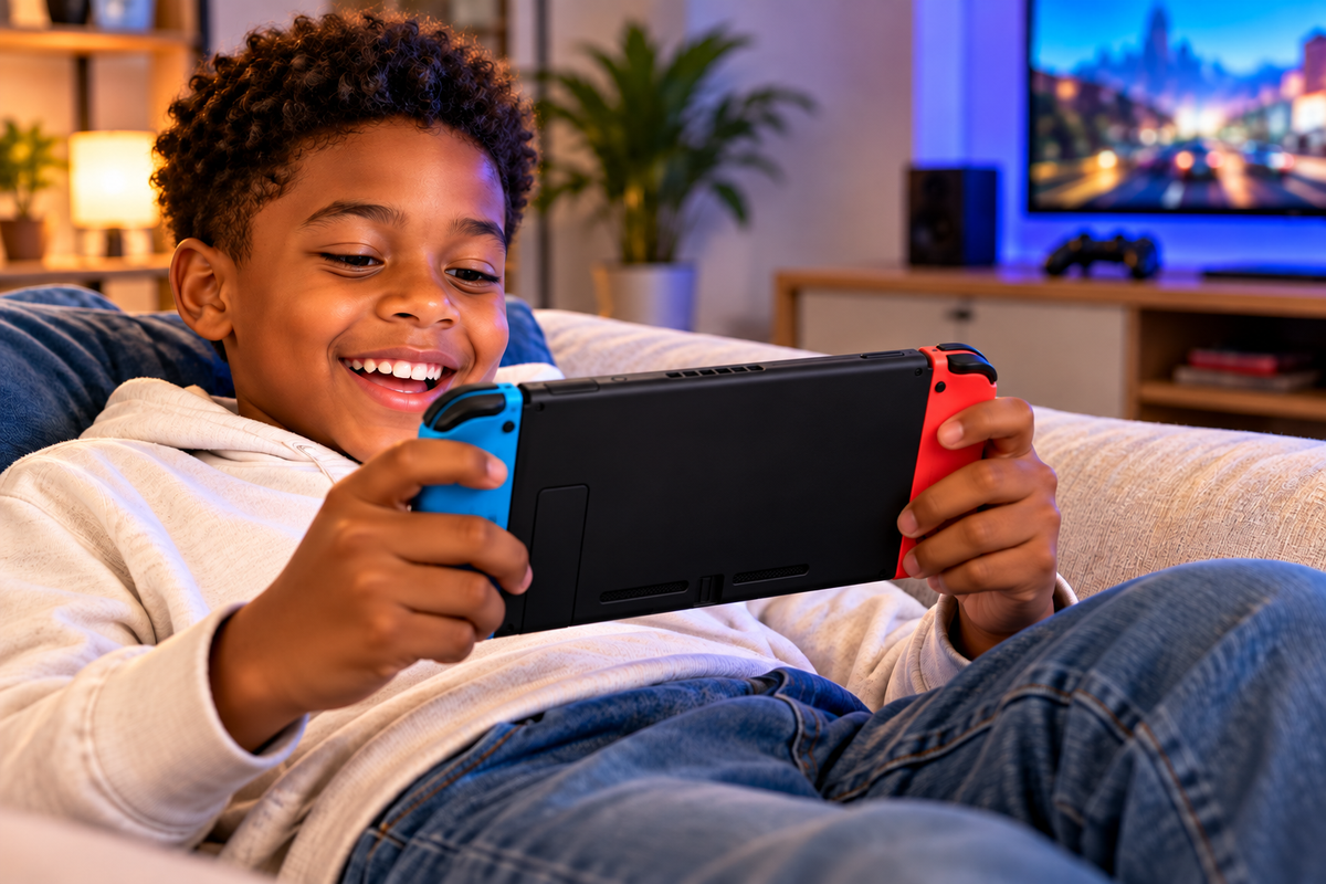 Console de Jeu Portable G90 – Écran IPS HD 7" – Jeux Rétro