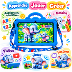 Tablette Enfant BéBé-TAB TEMBO 7" – Android – 8 Go + 512 Go – 5G Dual SIM