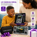 Console de Jeu Portable R36S 64 Go – Écran Couleur, Système Linux et Jeux Rétro
