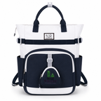 Sac à Dos Scolaire Fille Style Coréen - Bleu Blanc – Collège et Lycée