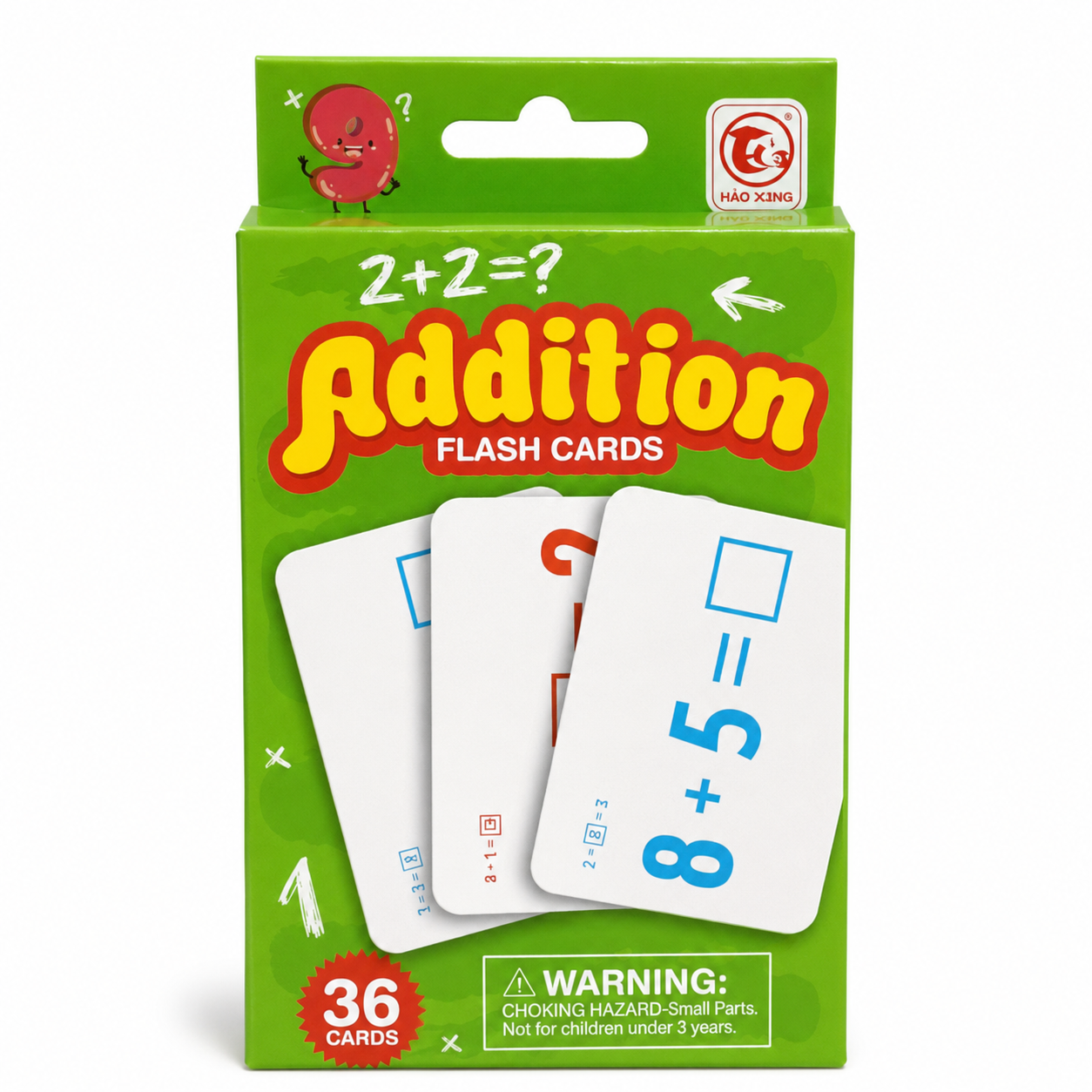 Cartes Éducatives d’Addition – 36 Flash Cards de Calcul pour Enfant