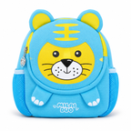 Sac à Dos Enfant Minou Bleu Turquoise – Maternelle – Compact et Léger