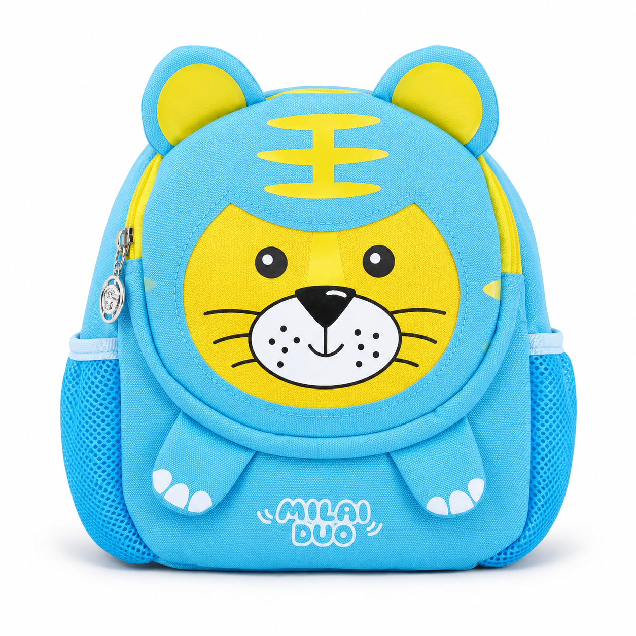 Sac à Dos Enfant Minou Bleu Turquoise – Maternelle – Compact et Léger