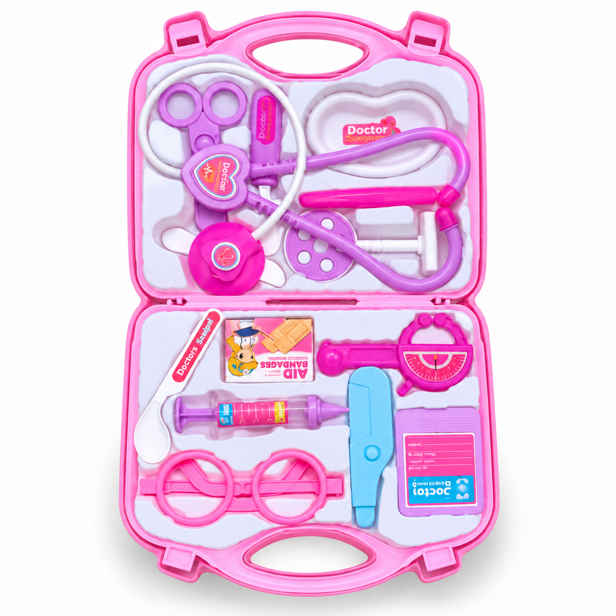 Coffret Docteur Enfant – Mallette Médicale de Jeu avec Accessoires -  3 ans+