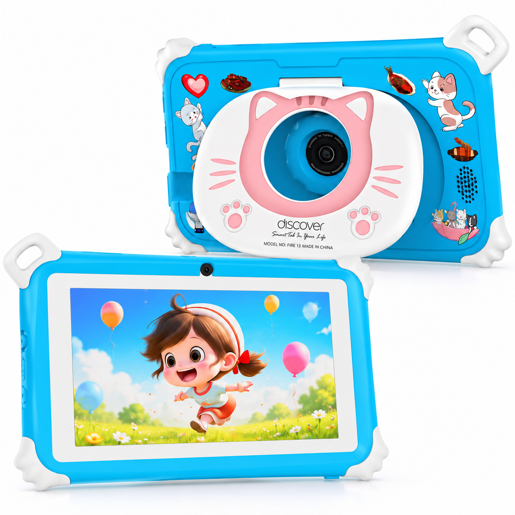 Discover Fire 13 Tablette Enfant  – 7" HD – 6 Go RAM / 256 Go – Double Caméra