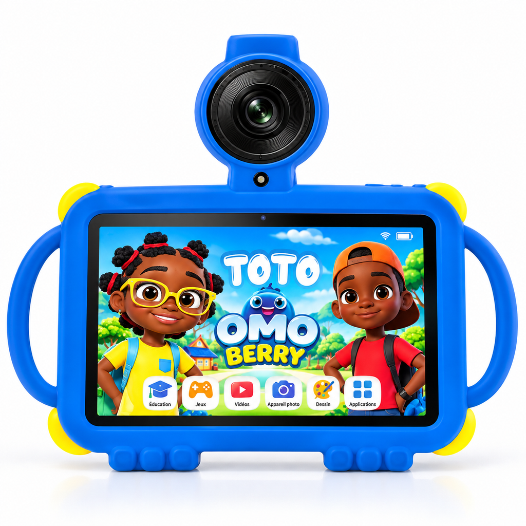 Tablette Enfant BéBé-TAB TOTO 7" – Android – 6 Go + 256 Go – 5G Dual SIM