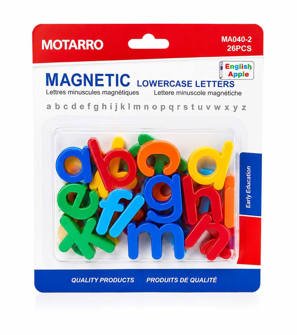 Motarro Lettres Magnétiques Minuscules – Alphabet 26 Pièces