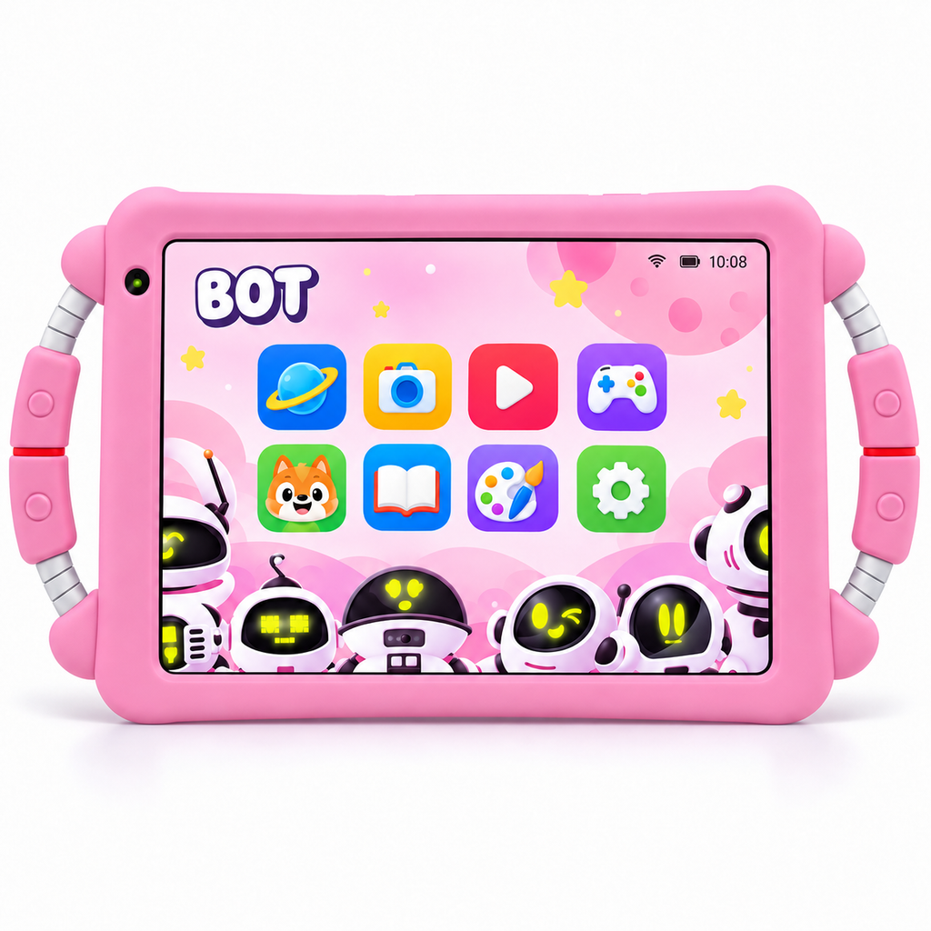 Tablette Enfant BéBé-TAB BOT 8" – Android – 8 Go + 256 Go – 5G Dual SIM