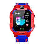 Nabi Montre Connectée Z7 - SOS - Traceur GPS - Carte SIM -  Rouge Bleu