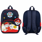 Sac à Dos Enfant Paw Patrol Marshall - Bleu Marine avec Petite Trousse – Modèle maternelle et CP1