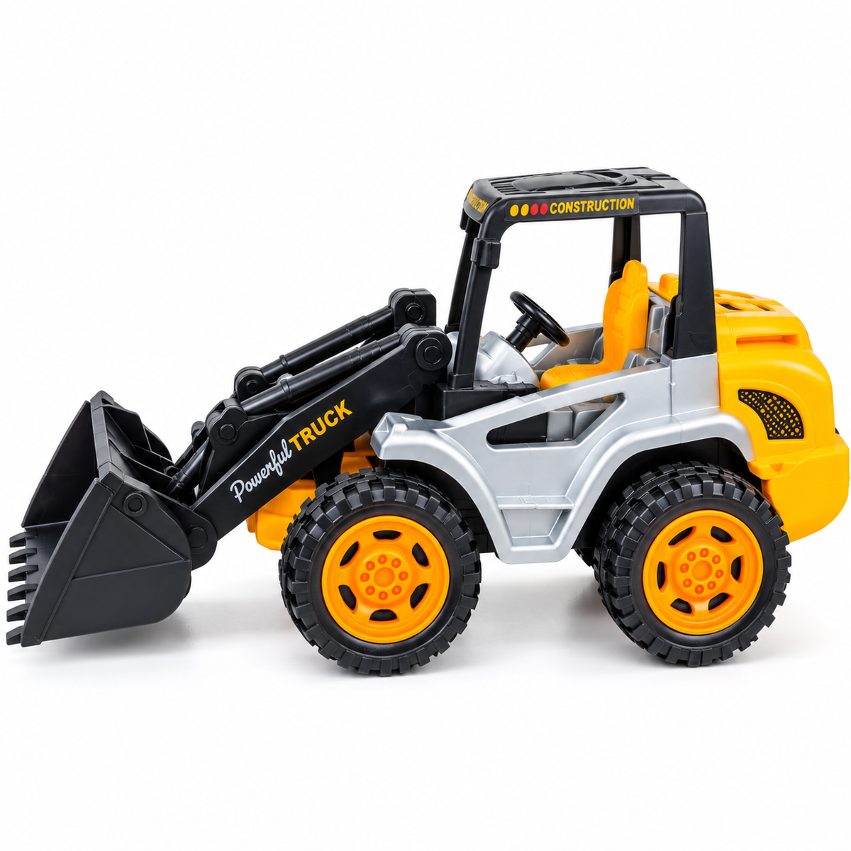 Chargeuse Bulldozer de Chantier Enfant avec Godet Mobile – 26 cm