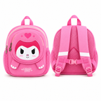 Sac à Dos Maternelle Dinosaure Milai Duo Rose 3D – 25 × 25 cm