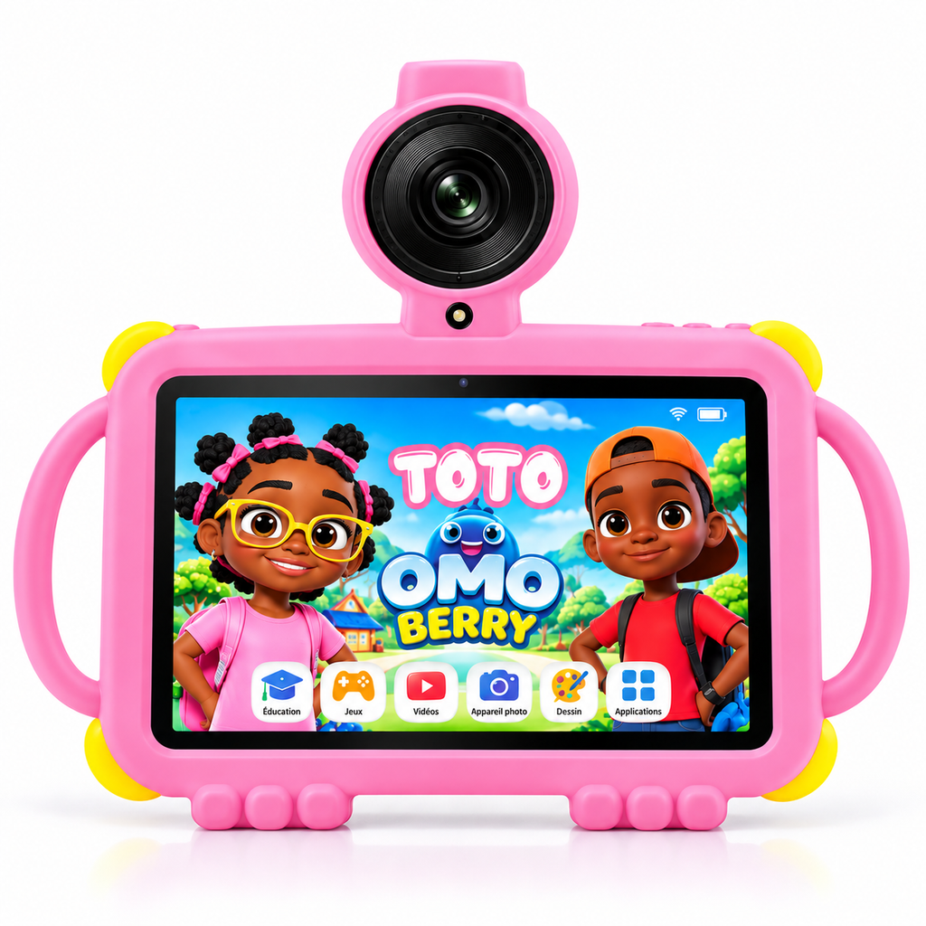 Tablette Enfant BéBé-TAB TOTO 7" – Android – 6 Go + 256 Go – 5G Dual SIM