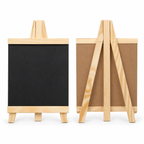 Motarro Mini Tableau Noir sur Chevalet en Bois – 16 × 28 cm