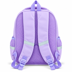 Sac à Dos Fille Kuromi Lilas 3D à Paillettes Mobiles - Classes de CE & CM – 38 × 30 × 17 cm