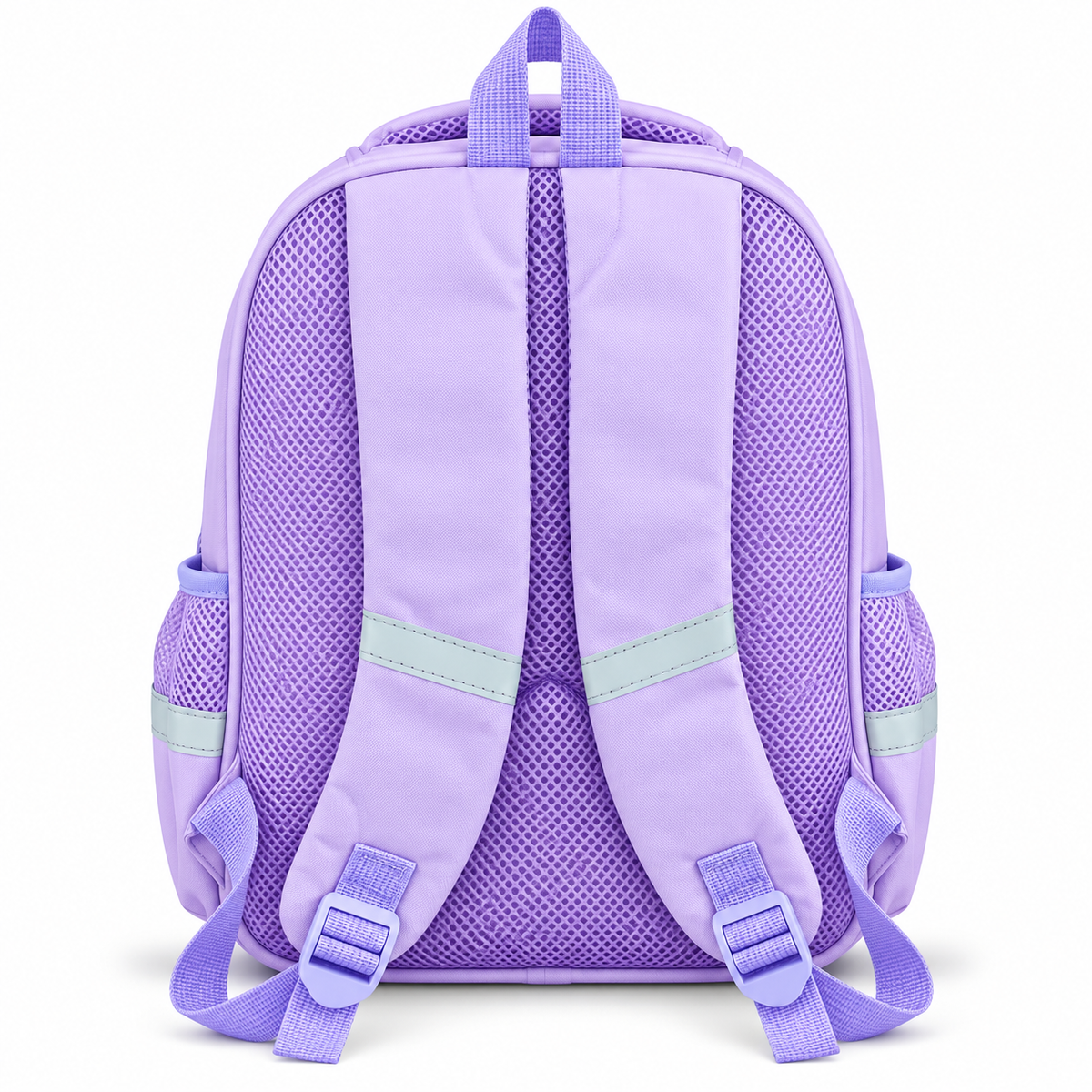 Sac à Dos Fille Kuromi Lilas 3D à Paillettes Mobiles - Classes de CE & CM – 38 × 30 × 17 cm