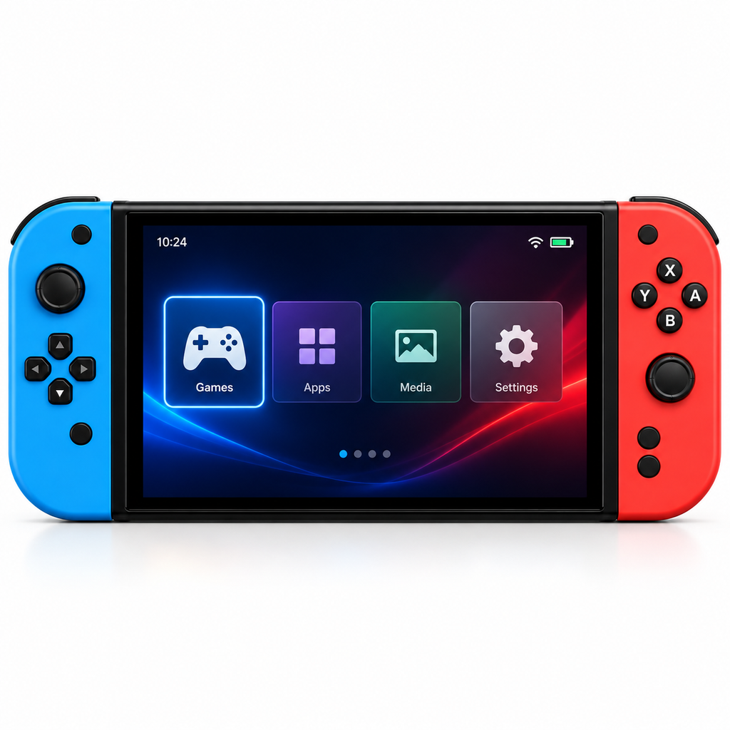 Console de Jeu Portable G90 – Écran IPS HD 7" – Jeux Rétro