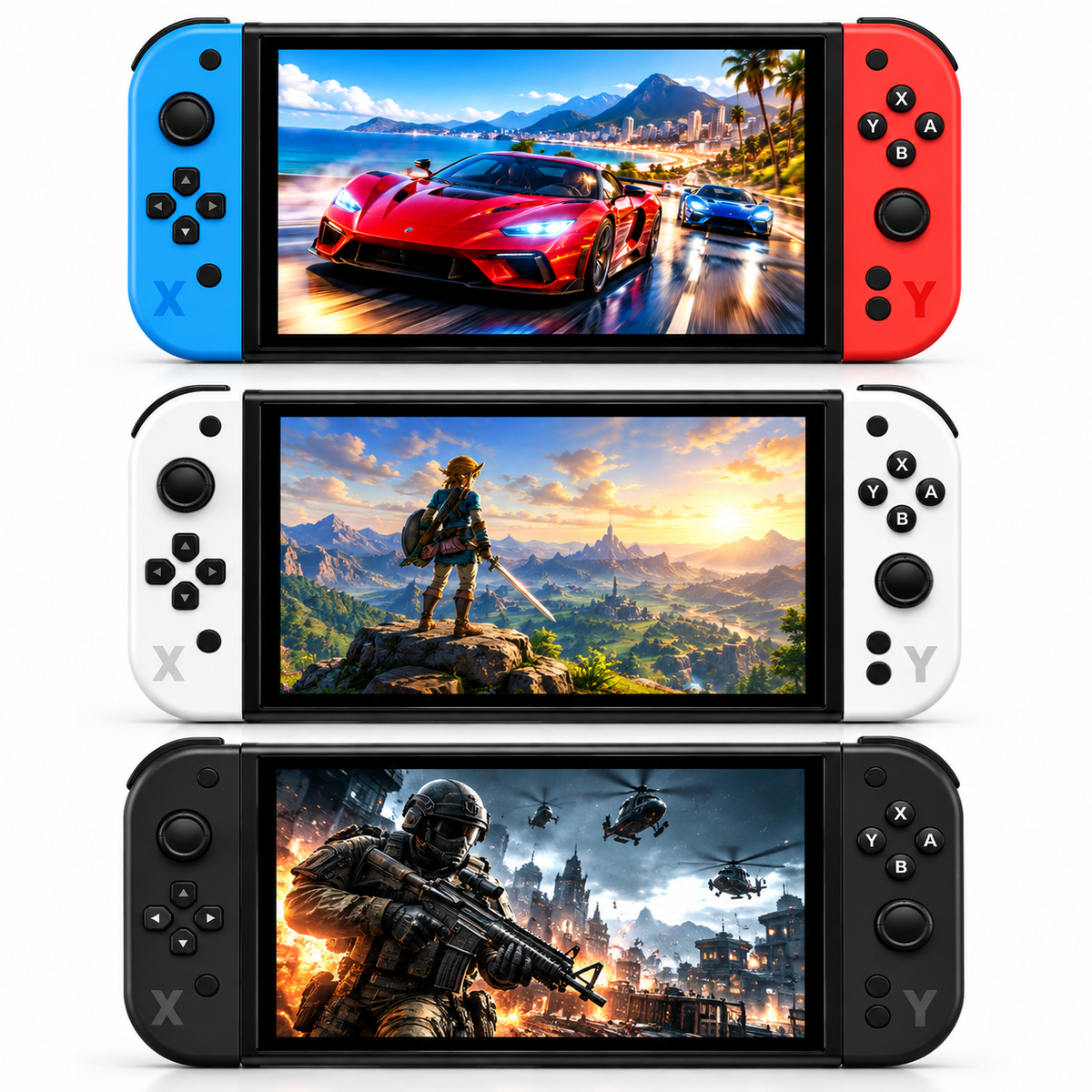 Console de Jeu Portable G90 – Écran IPS HD 7" – Jeux Rétro
