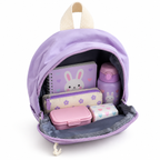 Sac à Dos Crèche-Garderie & Petite Section Mickey Lilas avec Jambes 3D – 30 × 23 × 10 cm