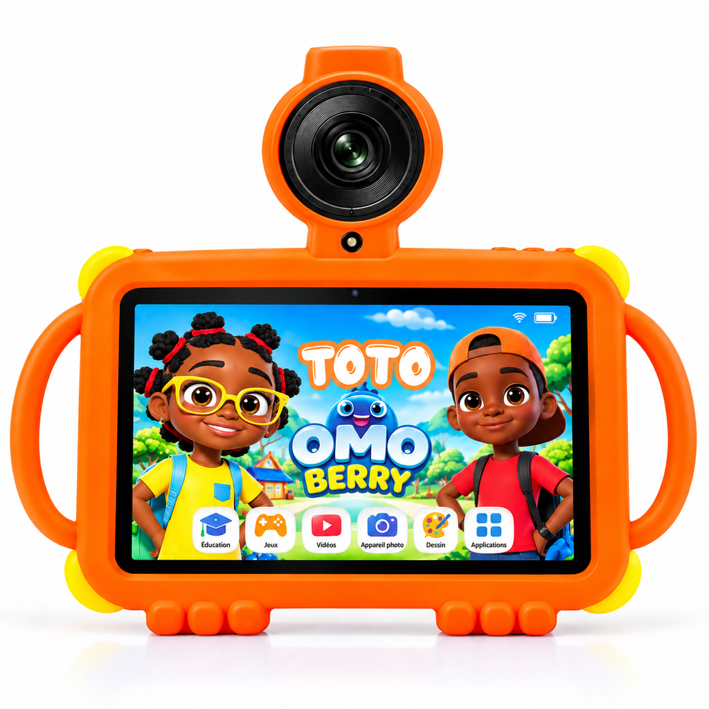 Tablette Enfant BéBé-TAB TOTO 7" – Android – 6 Go + 256 Go – 5G Dual SIM