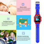 Nabi Montre Connectée Z7 - SOS - Traceur GPS - Carte SIM -  Rouge Bleu