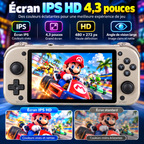 Console de Jeu Portable M17 – Écran IPS 4,3" – 64 Go – Jeux Rétro