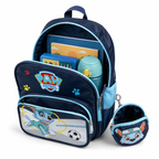 Sac à Dos Enfant Paw Patrol Marshall - Maternelle & CP - Bleu Marine – avec Petite Trousse Amovible