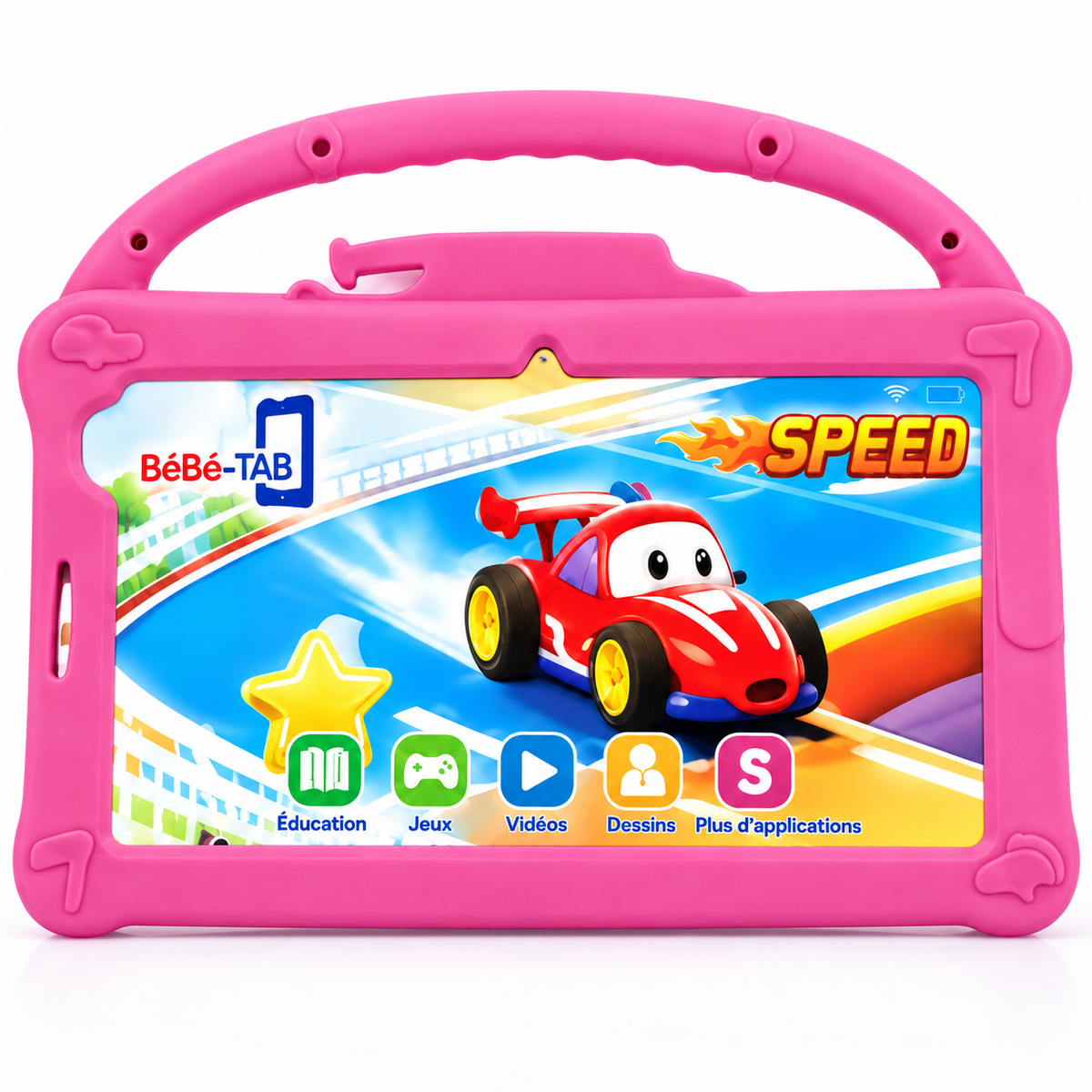 Tablette Enfant BéBé-TAB SPEED 7" – Android – 8 Go + 512 Go – 5G Dual SIM