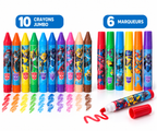 Coffret Créatif Transformers Cyberverse – Activity Tube Coloriage & Dessin