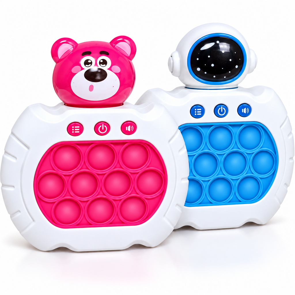 Console de Jeu Fast Push Pop It Électronique – 999 Niveaux – 7 Modes