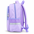 Sac à Dos Fille Kuromi Lilas 3D à Paillettes Mobiles - Classes de CE & CM – 38 × 30 × 17 cm