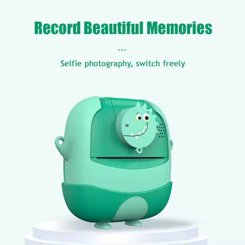 Caméra Enfant Impression Instantanée – Appareil Photo HD 1080P avec Carte 32GB – Cadeau Anniversaire Garçon 3 à 12 Ans