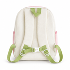Sac à Dos Maternelle & CP P.Bear Kids Beige, Rose & Vert – 38 × 28 × 15 cm – 2 à 5 Ans