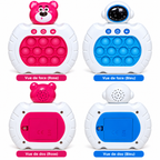 Console de Jeu Fast Push Pop It Électronique – 999 Niveaux – 7 Modes