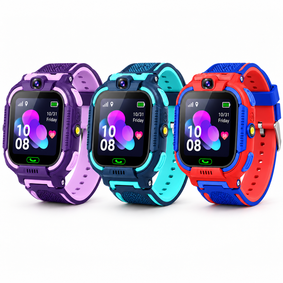 Montre Connectée Enfant Smart2030 C002 – Appels, GPS, Caméra & Lampe Torche