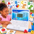 Ordinateur Éducatif Enfant 80 Fonctions – Apprentissage, Jeux & Musique