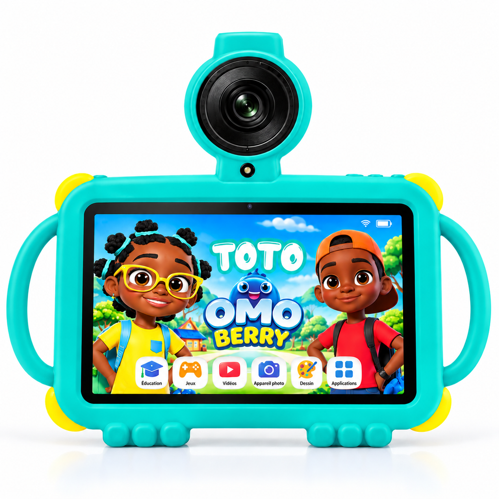 Tablette Enfant BéBé-TAB TOTO 7" – Android – 6 Go + 256 Go – 5G Dual SIM