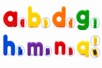 Motarro Lettres Magnétiques Minuscules – Alphabet 26 Pièces