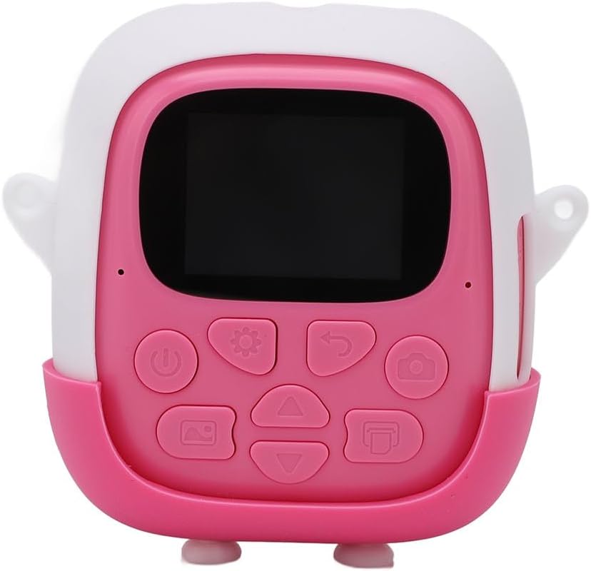 Appareil Photo Instantané Enfant – Caméra HD 2.0” avec Impression Thermique – Carte 32GB Incluse – Rose