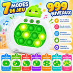 Console de Jeu Fast Push Pop It Dinosaure – 999 Niveaux – 7 Modes
