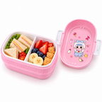 Lunch Box Enfant Rose Baby Three avec Gourde – 2 Compartiments