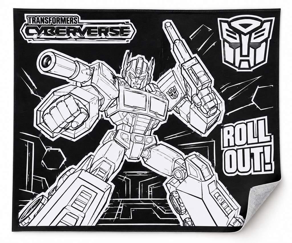 Coffret Créatif Transformers Cyberverse – Activity Tube Coloriage & Dessin