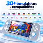 Console de Jeu Portable XF43 – Écran IPS 4,3" – 64 Go – 30+ Émulateurs