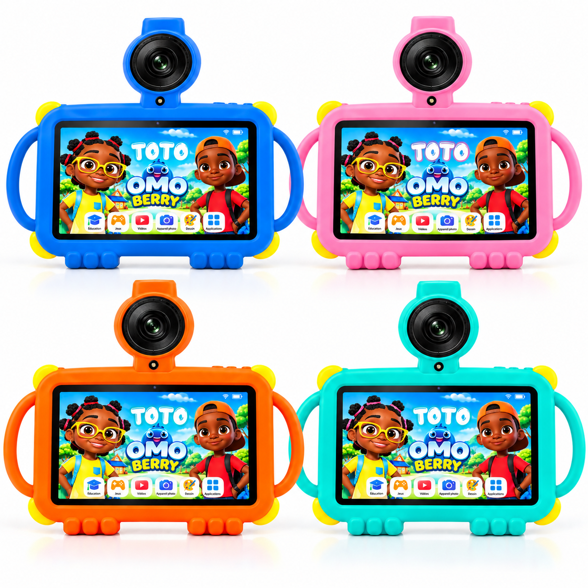 Tablette Enfant BéBé-TAB TOTO 7" – Android – 6 Go + 256 Go – 5G Dual SIM